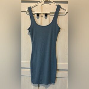 Fashion Nova blue mini dress
